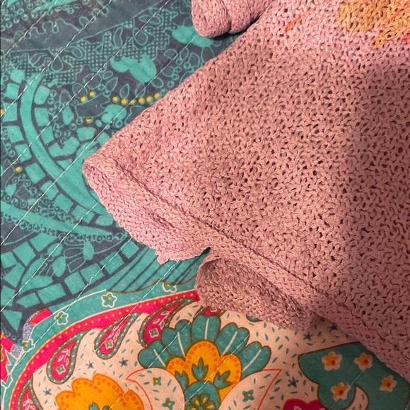 POL Floral Sweater in Pink and Orange - Picture 11 of 12